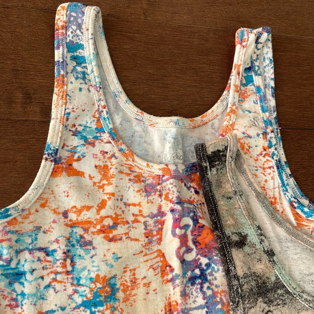Colorful Patterned Tank Tops - Picture 2 of 9